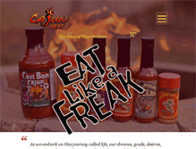 Tablet Screenshot of cajunheat.com